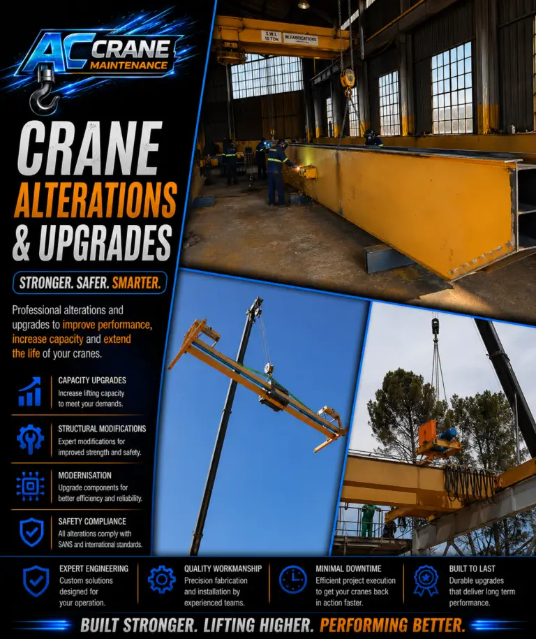 Crane alterations
