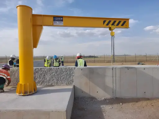 Jib Crane Installation – Sasol