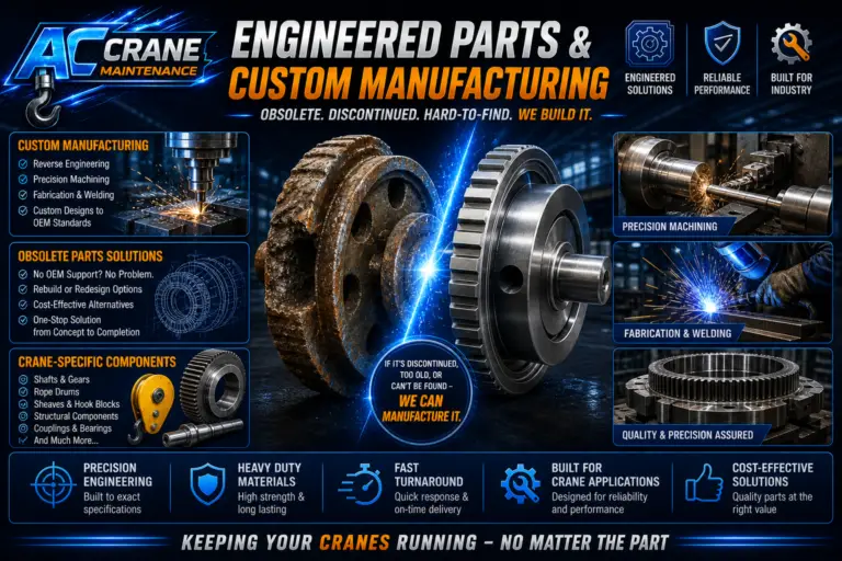 AC Crane Engineered parts