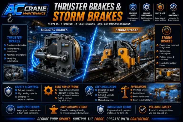 AC Crane Storm brakes