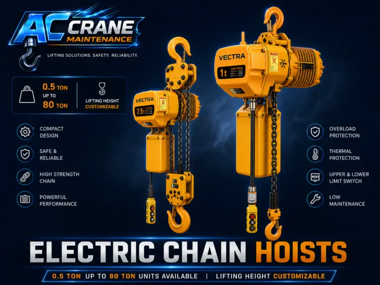 AC Crane new chain hoists