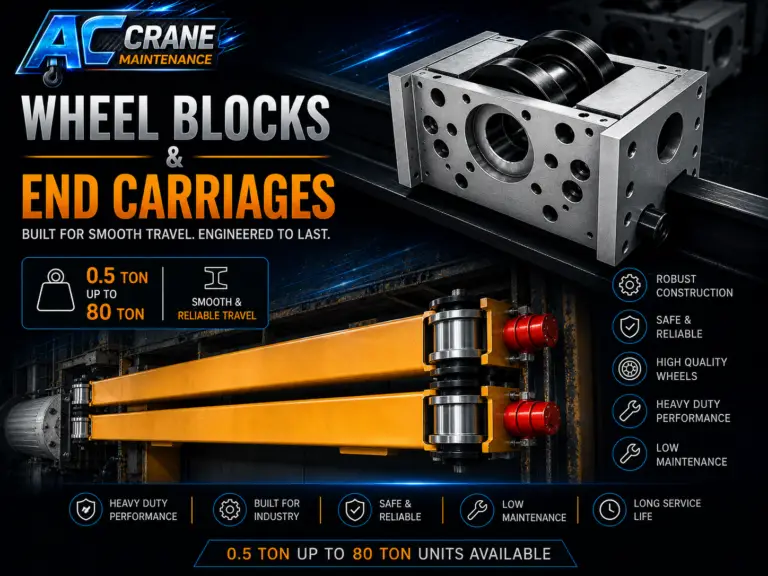 AC Crane wheel blocks