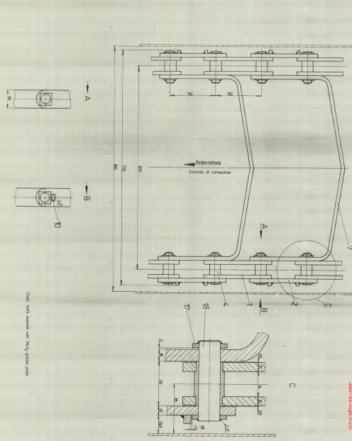 Custom chains manufactured as per drawing