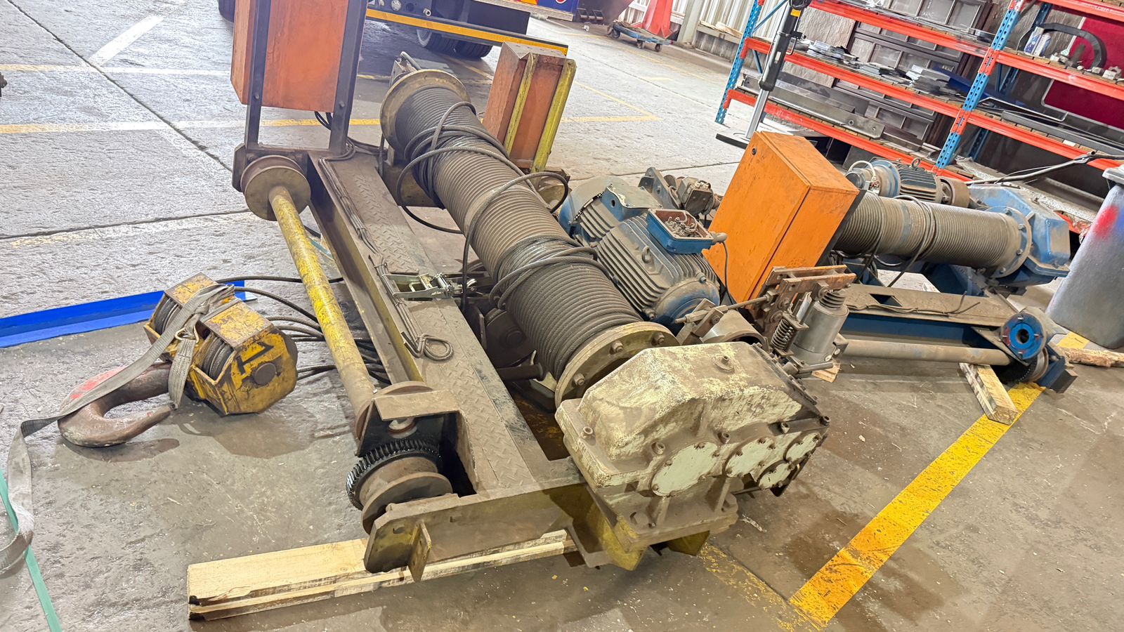 Available new surplus and reconditioned crane equipment and electric wire rope hoists